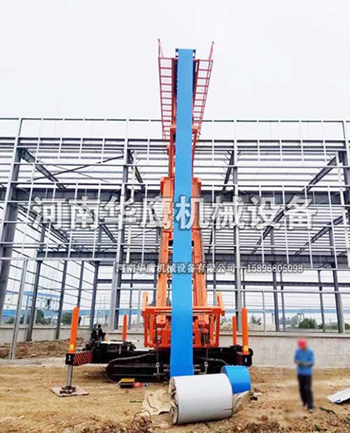 移動式升降機搭建過程